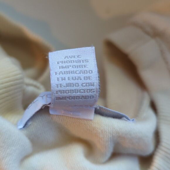 Beyond Yoga Out Of Town Dress Womens Medium Cream Terry Cloth Sleeveless Mini - Picture 5 of 7